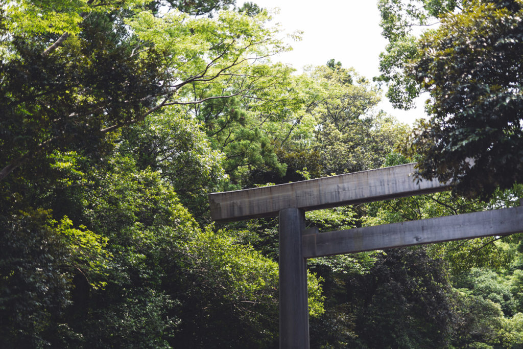 伊勢神宮の鳥居