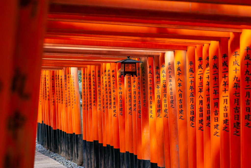 京都伏見稲荷大社の千本鳥居